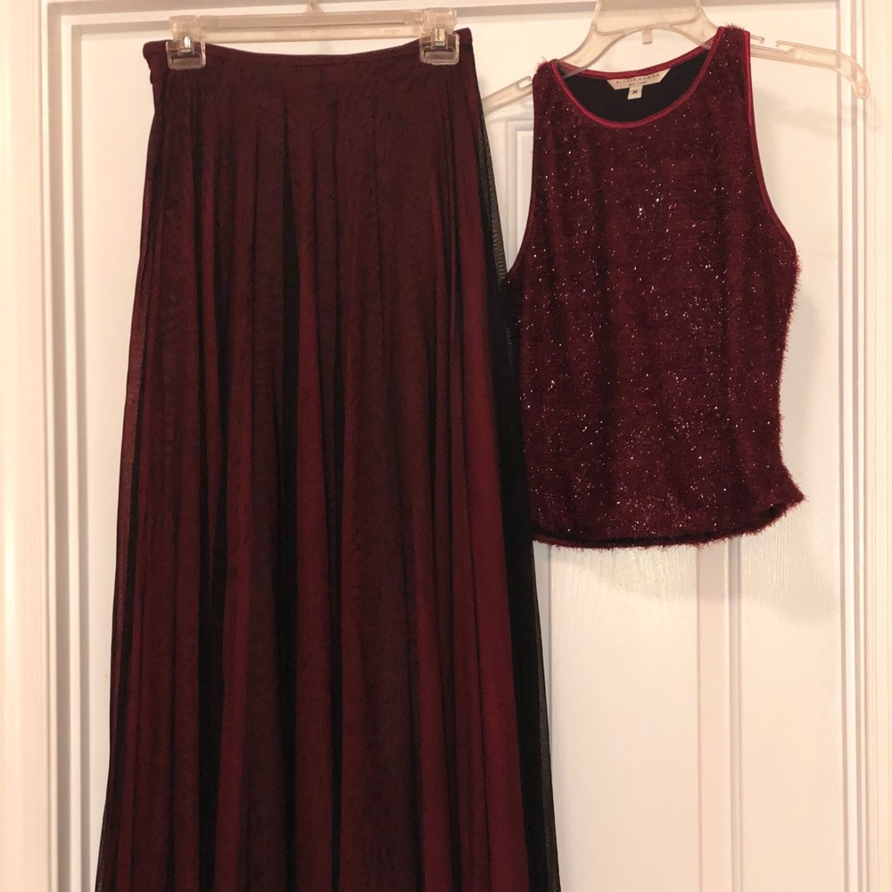 Two piece gown